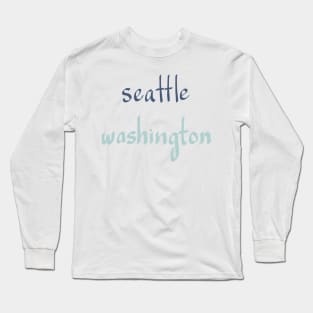 SEATTLE Long Sleeve T-Shirt